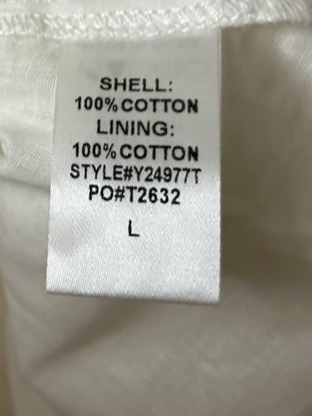 Tuckernuck White Eyelet Crawford Dress Size L - Picture 7 of 7